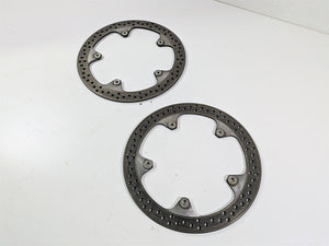 2014 BMW K1600 GTL  K48 Front Brake Rotor Disc Set 320mm 34117701456