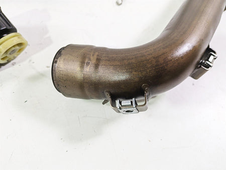 2018 Ducati Hypermotard 939 SP Exhaust Header & Servo Motor 57013292B 59340393A {{ shop.shopifyCountryName }} - Mototech271