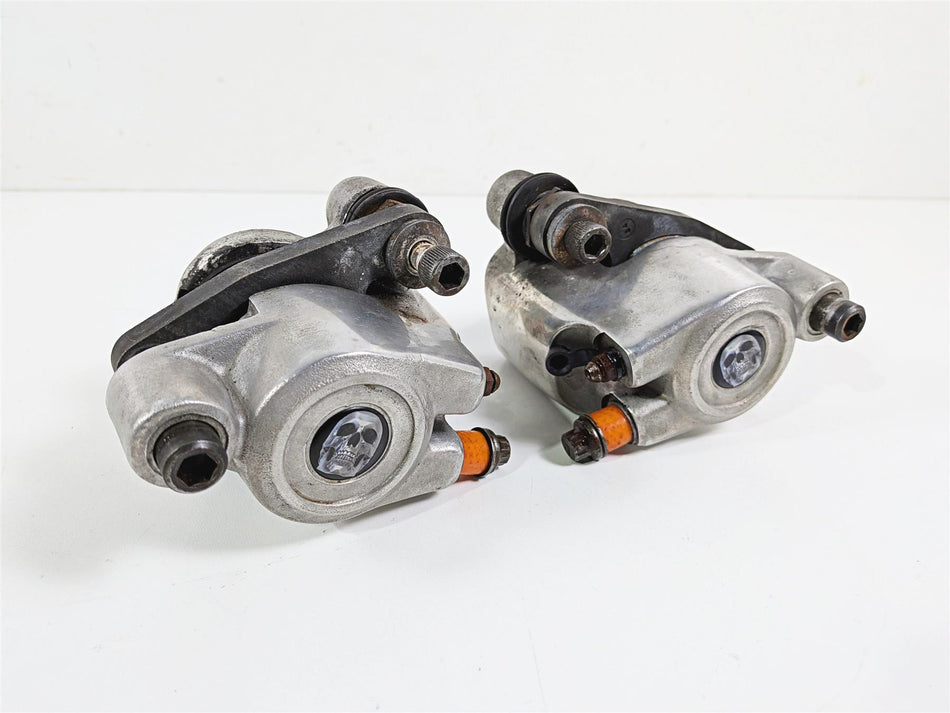 1990 Harley Touring FLHTC Electra Glide Front Brake Calipers 44023-83C 44046-84C {{ shop.shopifyCountryName }} - Mototech271