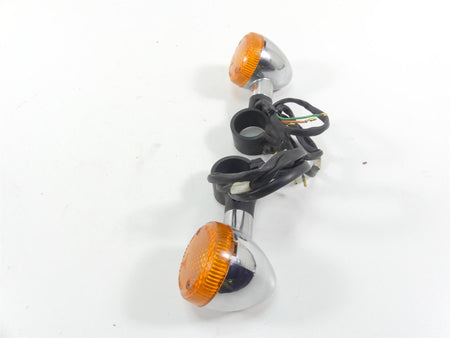 1998 Honda Shadow VT1100T Front Blinker Turn Signal Indicator Set 33400-MAH-671 {{ shop.shopifyCountryName }} - Mototech271