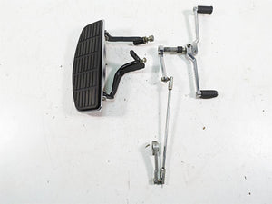2008 Harley FLHTCU Electra Glide Left Bent Floor Board + Shift Lever 33895-82E | Mototech271
