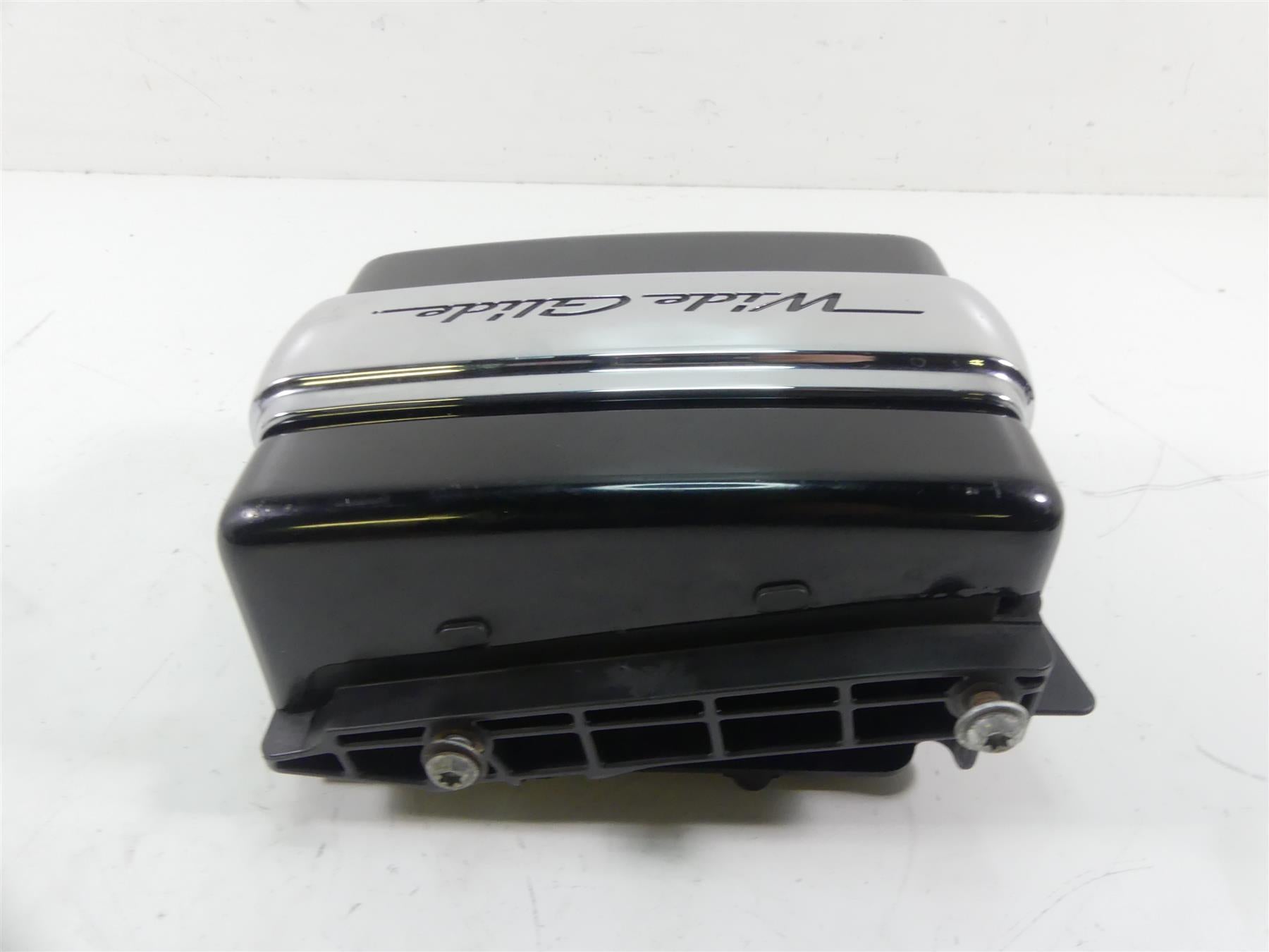 2013 Harley FXDWG Dyna Wide Glide Right Battery Tray & Chrome Cover 66366-06 {{ shop.shopifyCountryName }} - Mototech271