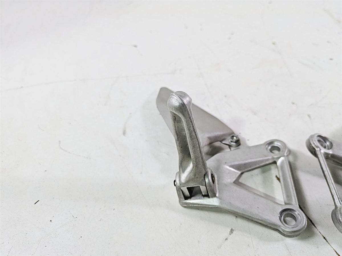 2008 Ducati SBK 1098 S Left Right Rider Footpeg Set 82411231A 82411221A {{ shop.shopifyCountryName }} - Mototech271