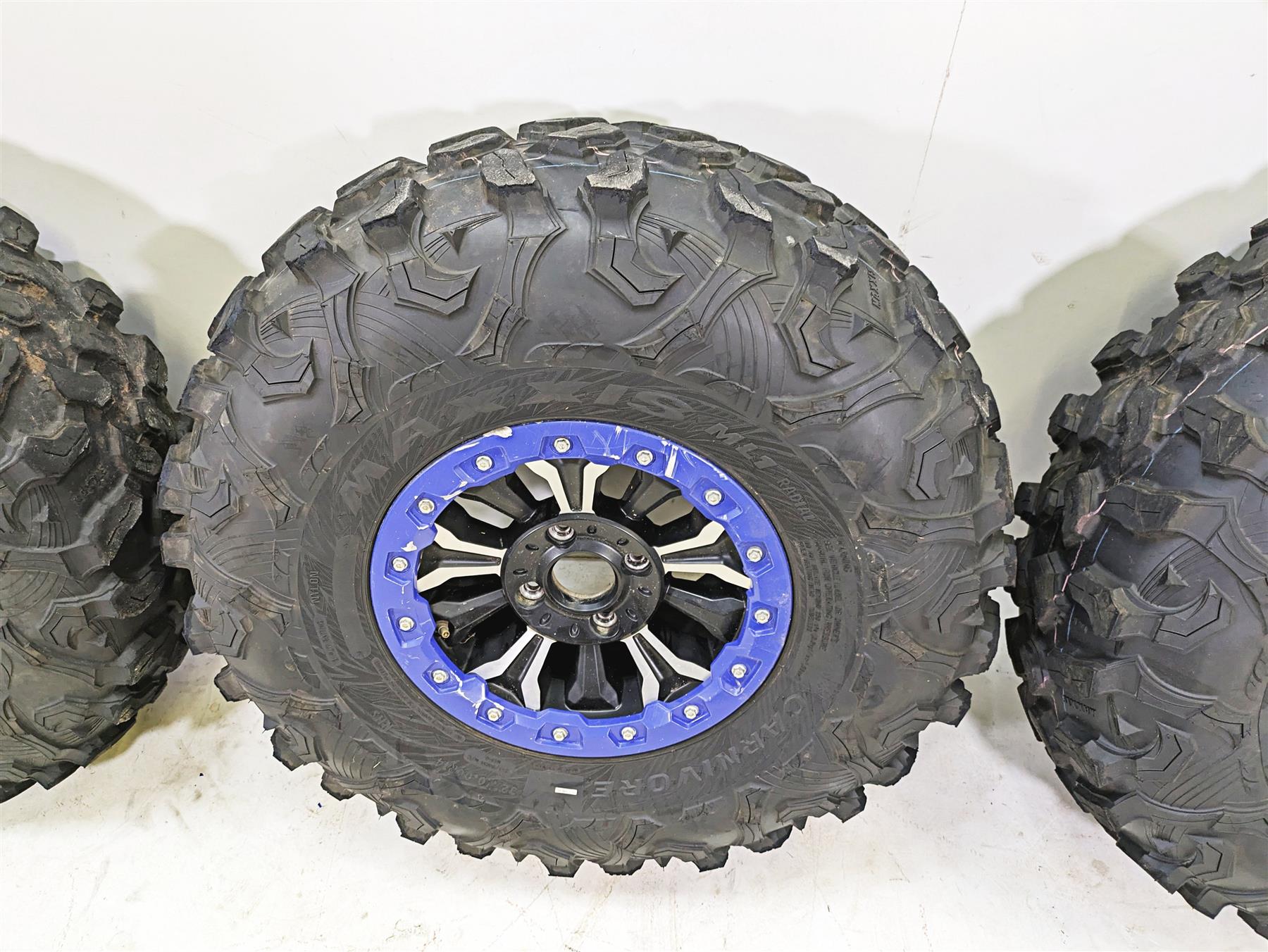 2018 Yamaha YXZ1000R EPS SS Wheel Set Maxxis Carnivore 32x10R14 Tires TM00155400 {{ shop.shopifyCountryName }} - Mototech271