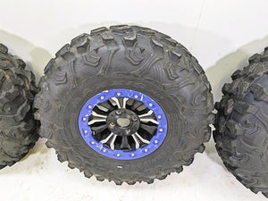 2018 Yamaha YXZ1000R EPS SS Wheel Set Maxxis Carnivore 32x10R14 Tires TM00155400