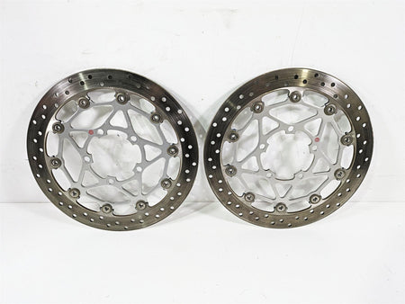 2023 Triumph Street Triple 765 RS Brembo Front Brake Rotor Disc Set 2k T2022080 {{ shop.shopifyCountryName }} - Mototech271