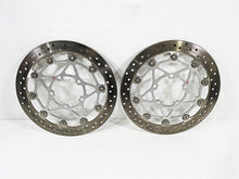 Load image into Gallery viewer, 2023 Triumph Street Triple 765 RS Brembo Front Brake Rotor Disc Set 2k T2022080 | Mototech271
