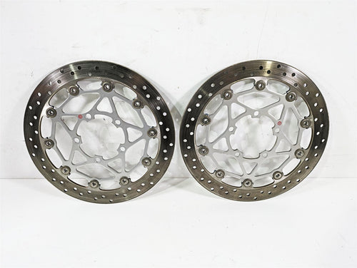 2023 Triumph Street Triple 765 RS Brembo Front Brake Rotor Disc Set 2k T2022080 | Mototech271