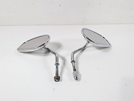 2006 Harley Sportster XL883 Low Rear View Mirror Set Chrome 91846-03B 91848-03B {{ shop.shopifyCountryName }} - Mototech271