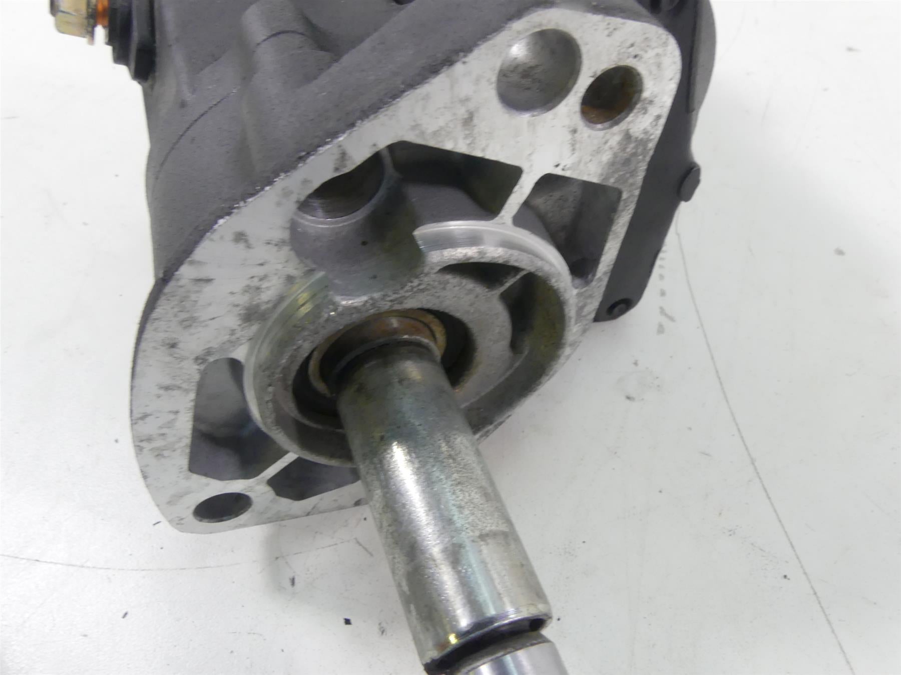 2004 Harley Softail FLSTFI Fat Boy Engine Starter Motor + Chrome Cover 31612-09 {{ shop.shopifyCountryName }} - Mototech271