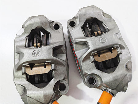 2022 Triumph Tiger 900 GT Pro Front Brembo M4 Brake Caliper Set 100mm T2028670 {{ shop.shopifyCountryName }} - Mototech271