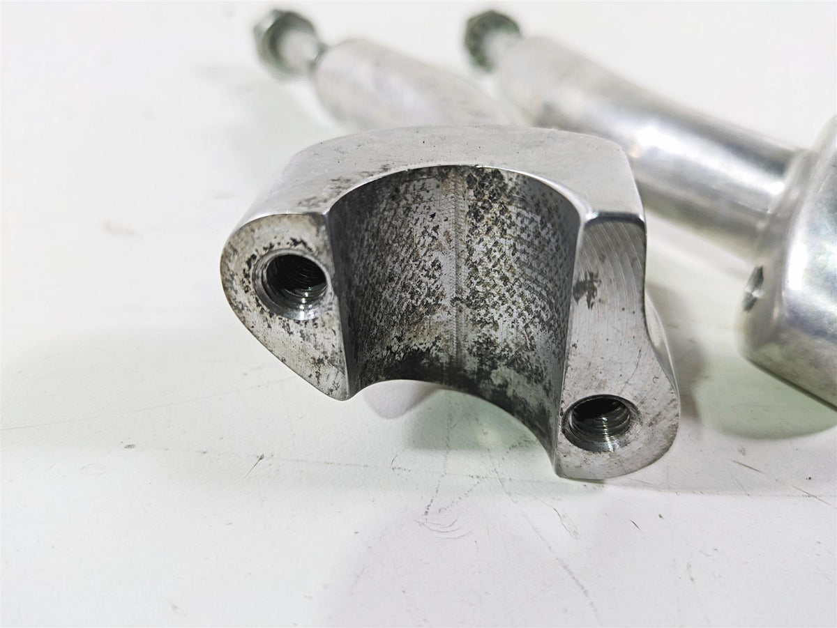 2003 Harley Dyna FXDL Low Rider 100TH 4" Pullback Handle Bar Riser Set 56122-77 {{ shop.shopifyCountryName }} - Mototech271