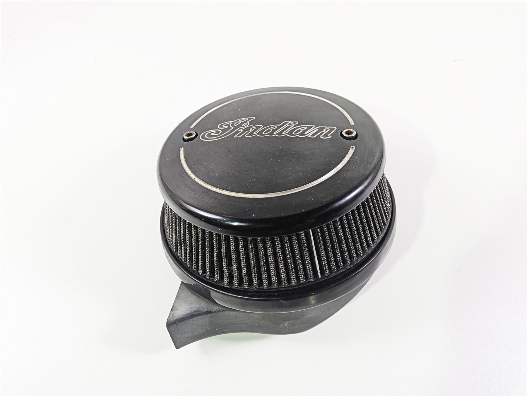2018 Indian Springfield Dark Horse High Flow Round Air Box Cleaner 2880654 {{ shop.shopifyCountryName }} - Mototech271