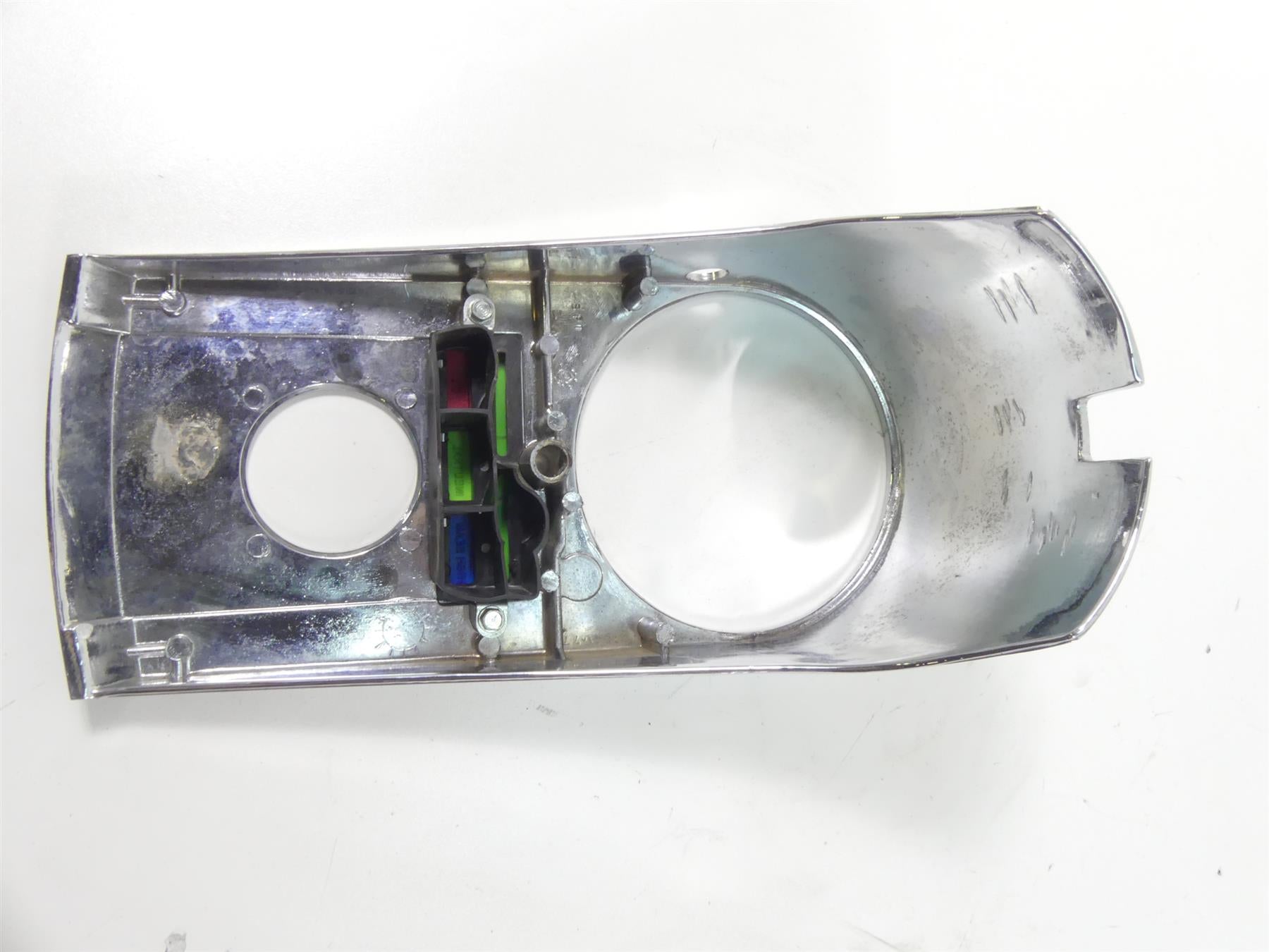 1993 Harley FXSTS Softail Springer Fuel Tank Dash Speedo Cover Panel 71241-91 {{ shop.shopifyCountryName }} - Mototech271