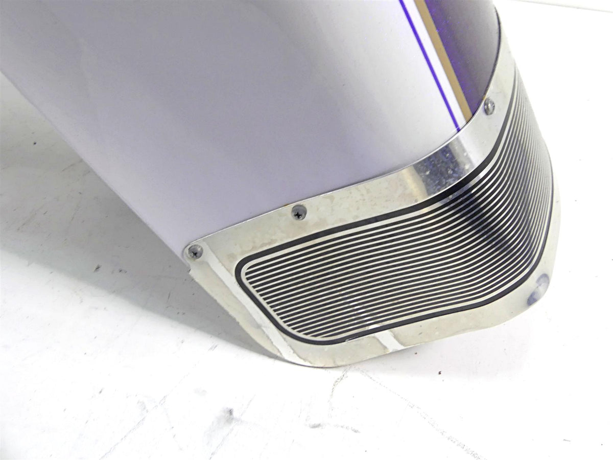 2010 Harley Touring FLHRC Road King Front Fender White Ice Pearl -Read 59087-00B {{ shop.shopifyCountryName }} - Mototech271