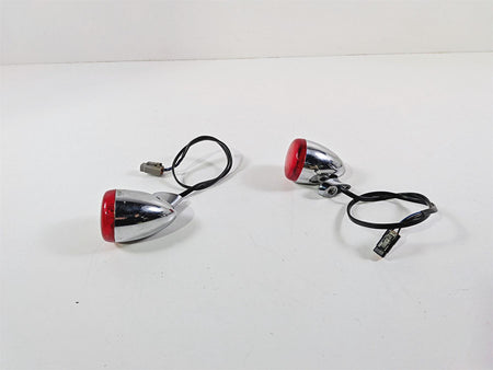 2014 Harley FXSB Softail Breakout Rear Blinker Turn Signal Set 67800223-Mototech271