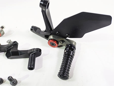 2022 Ducati Streetfighter V2 Gilles Tooling Adjustable Rearset Parts MUE2-D03-B {{ shop.shopifyCountryName }} - Mototech271