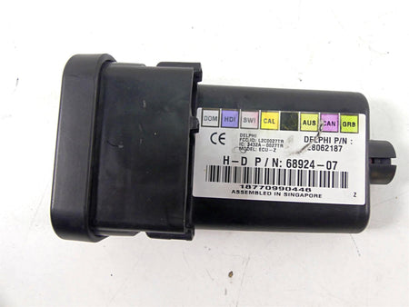 2007 Harley Touring FLHRSE CVO Road King Tssm Module Fob & Antenna 68924-07 {{ shop.shopifyCountryName }} - Mototech271