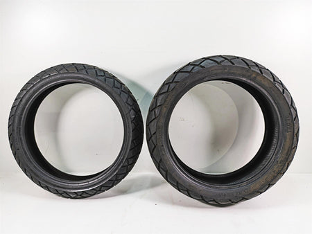 Used Front Rear Motorcycle Tire Set Continental TKC 70 120/70R17 180/55R17 -Read {{ shop.shopifyCountryName }} - Mototech271