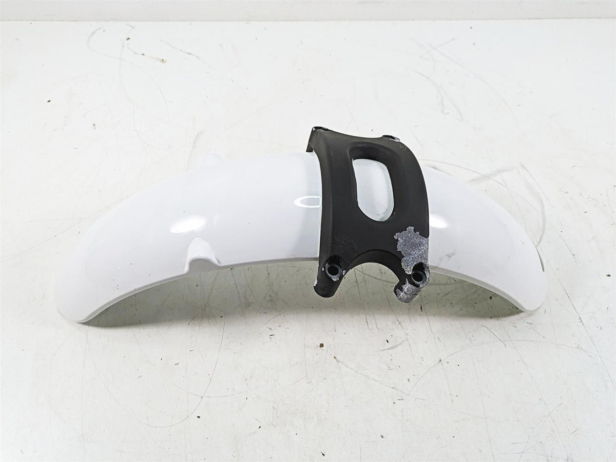 2013 Moto Guzzi V7 750 Stone White Front Fender & Bracket GU32434460 {{ shop.shopifyCountryName }} - Mototech271
