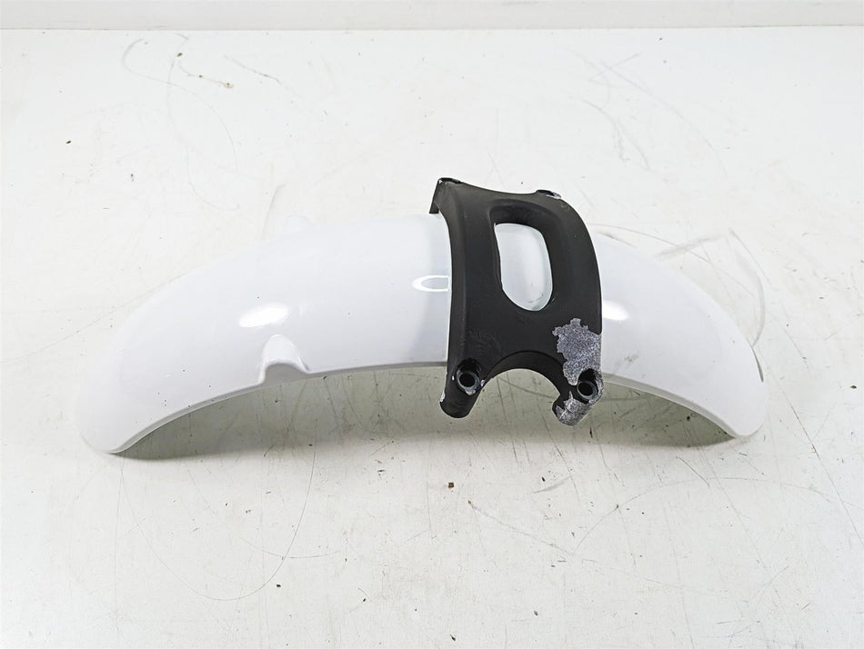 2013 Moto Guzzi V7 750 Stone White Front Fender & Bracket GU32434460 {{ shop.shopifyCountryName }} - Mototech271