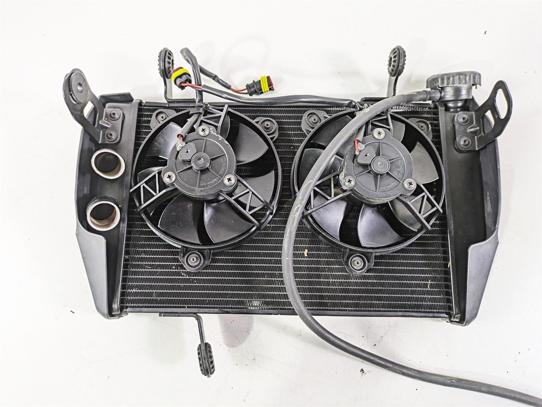 2013 Ducati Hyperstrada 821 Radiator Fans Reservoir Hoses Set -Read 54840981D {{ shop.shopifyCountryName }} - Mototech271