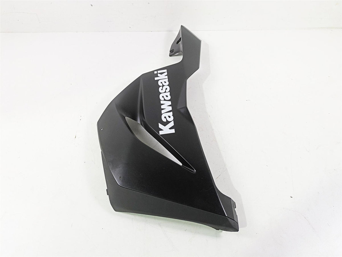 2020 Kawasaki ZX6R ZX636 Ninja Front Left Lower Fairing Belly Cover 55028-0450 {{ shop.shopifyCountryName }} - Mototech271