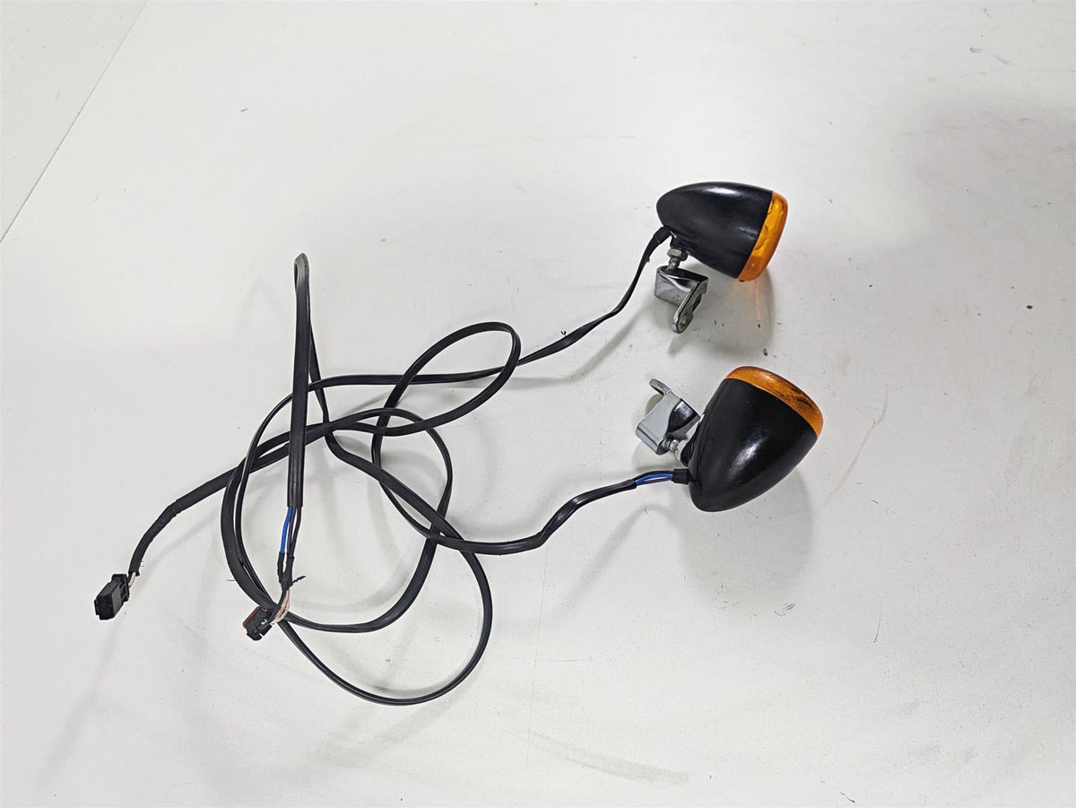 2014 Harley FLS Softail Slim Front Blinker Turn Signal Set - Read 67800178 {{ shop.shopifyCountryName }} - Mototech271