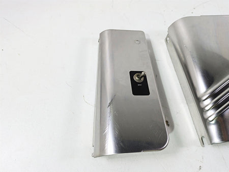 2008 Harley FLSTC 105TH Softail Heritage Headlight Head Lamp Cover Set 67808-86 {{ shop.shopifyCountryName }} - Mototech271