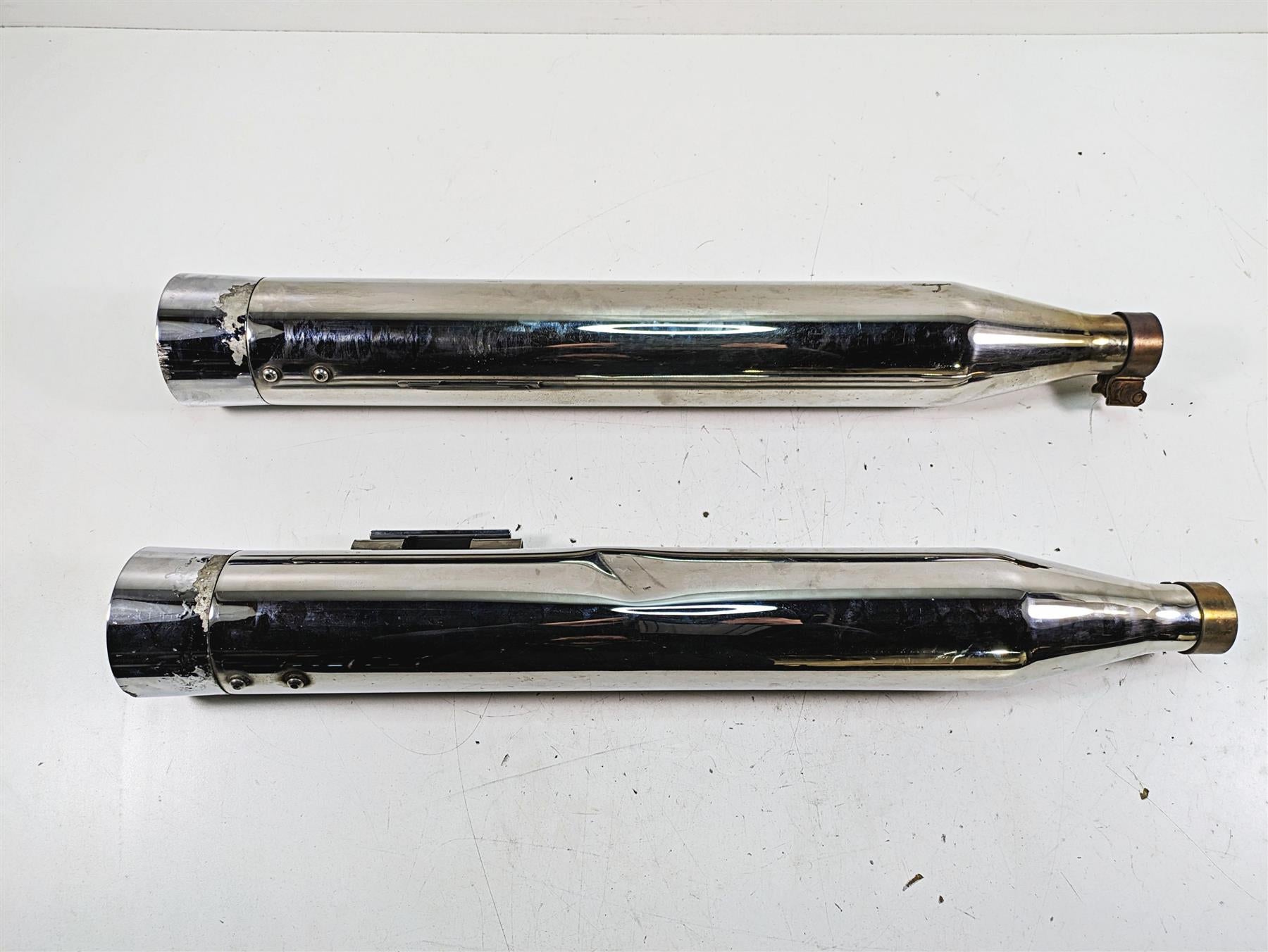 2013 Harley Touring FLHX Street Glide Exhaust Muffler Silencer Pipe Set {{ shop.shopifyCountryName }} - Mototech271