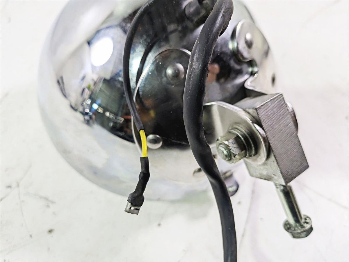 2004 Harley Softail FLSTF Fat Boy Headlight Iron Cross Skull + Visor 67903-00 {{ shop.shopifyCountryName }} - Mototech271