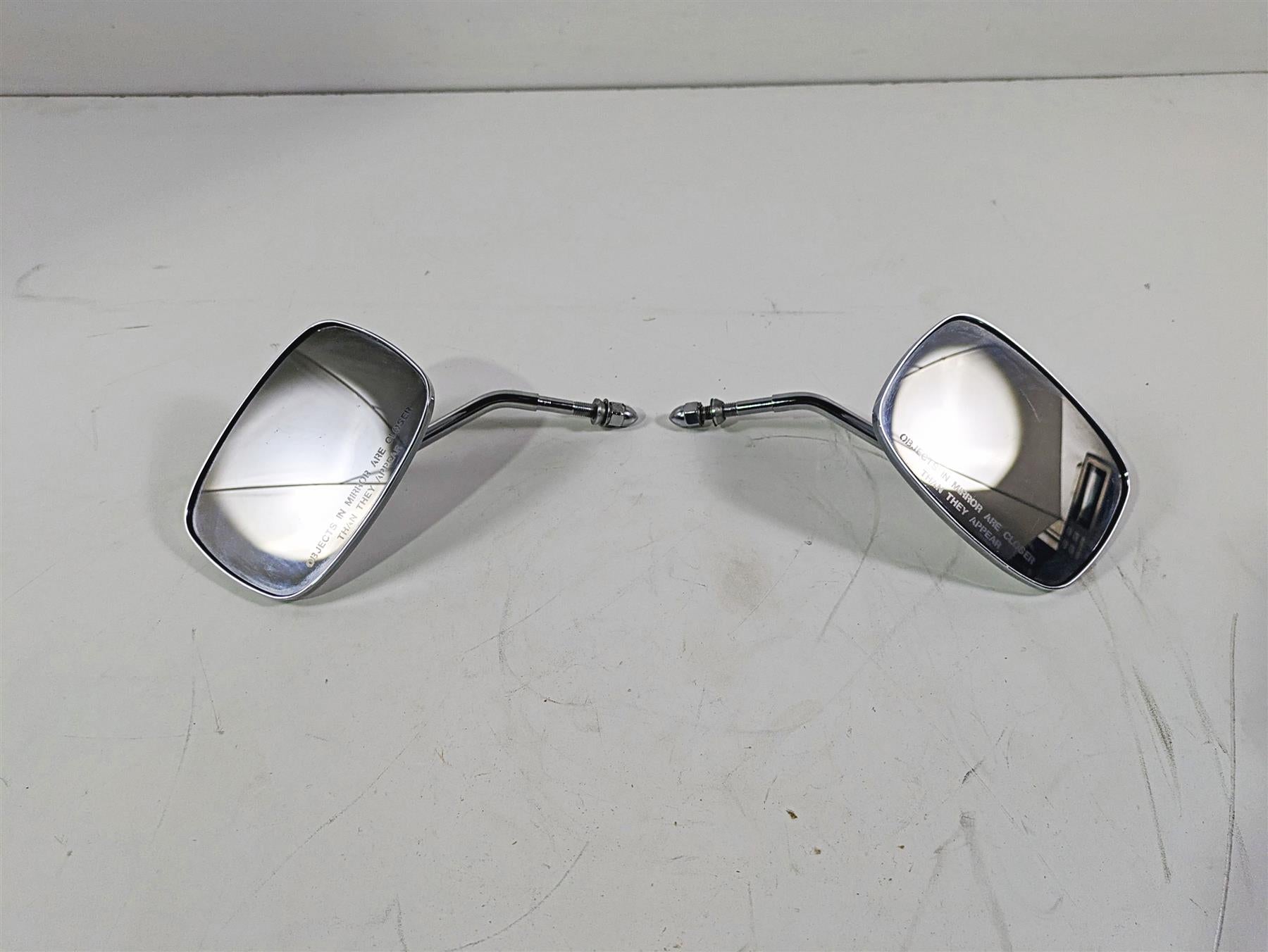 1996 Harley Touring FLHTCUI Electra Glide Chrome Oem Mirror Set 91875-88A | Mototech271