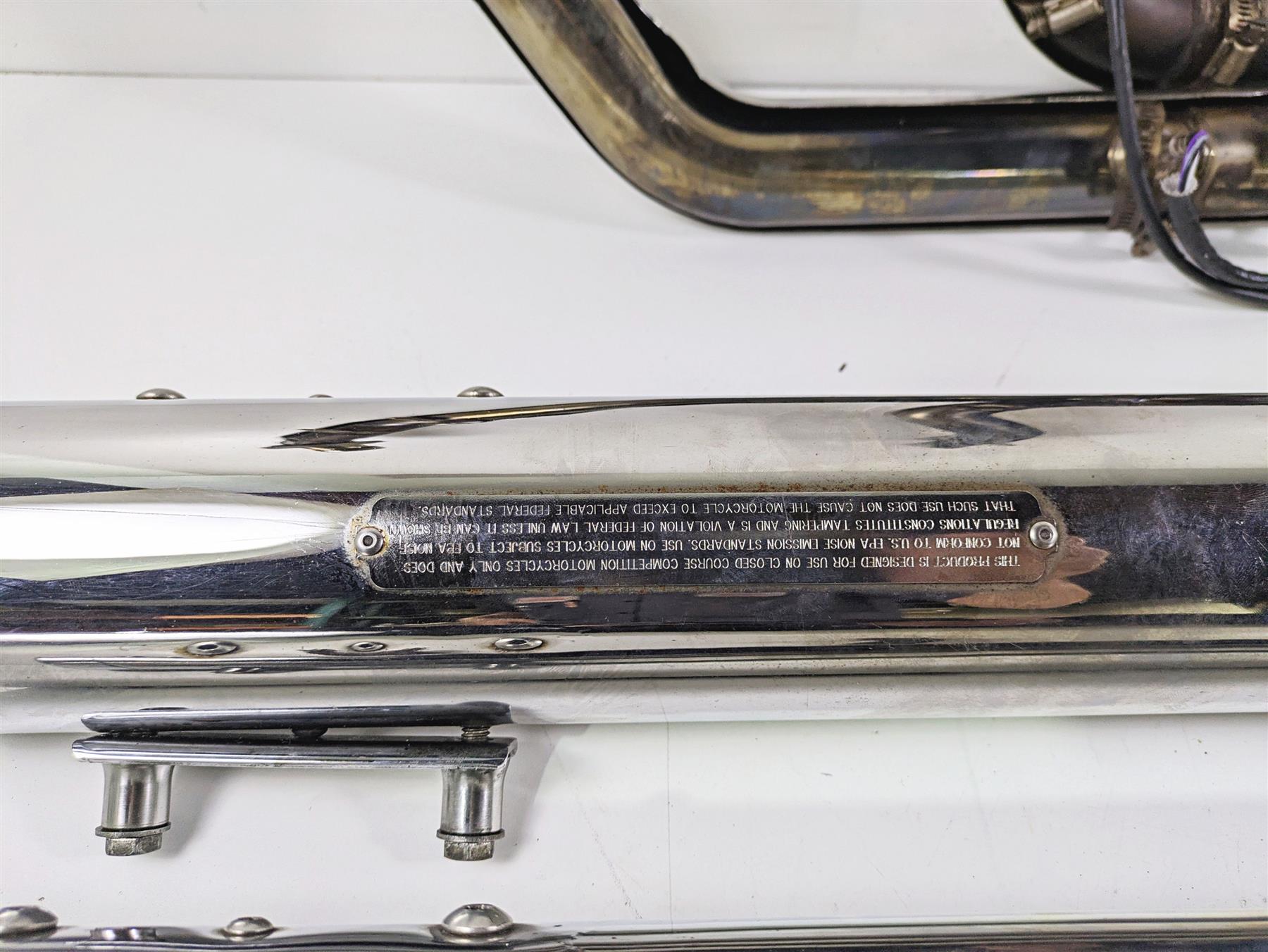 2010 Harley Touring FLHXSE CVO Street Glide Bub 7 True Dual Exhaust Set {{ shop.shopifyCountryName }} - Mototech271