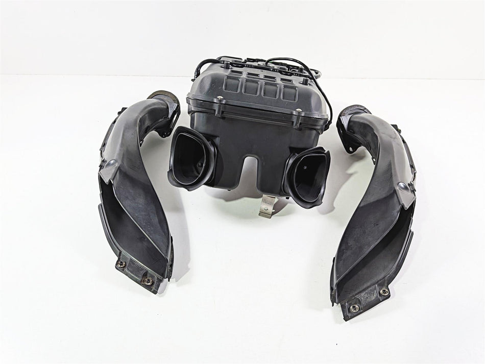 2014 Aprilia RSV4 RR Factory Air Cleaner Box Velocity Stacks Injectors 858876