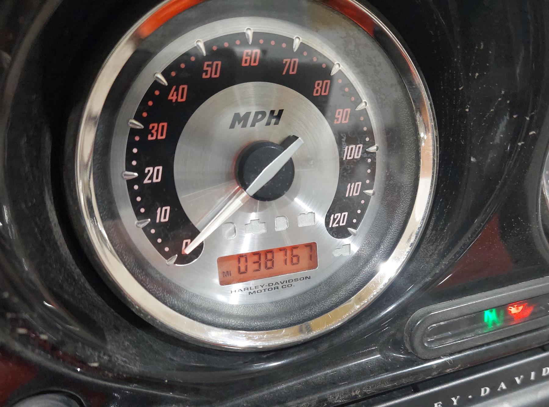 2007 Harley FLHTCU SE2 CVO Electra Glide Speedometer Speedo Gauge 38K 67516-04B {{ shop.shopifyCountryName }} - Mototech271
