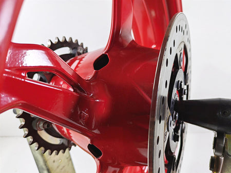 2023 BMW G310R K03 Straight Red Rear Wheel Rim 17x4 36311542861 {{ shop.shopifyCountryName }} - Mototech271