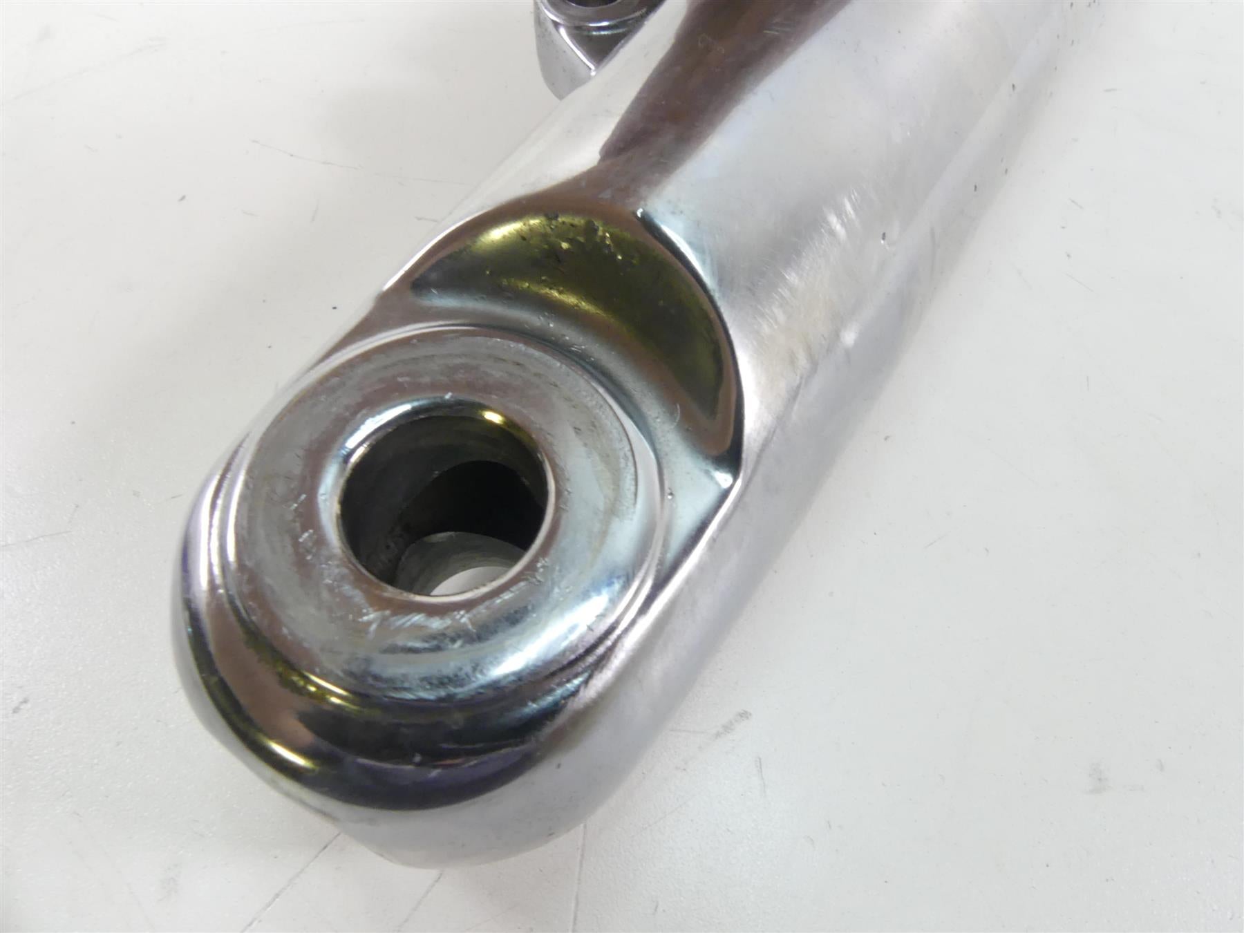 2009 Harley FXDL Dyna Low Rider Lower Left Chrome Tube -Read 46608-06B {{ shop.shopifyCountryName }} - Mototech271