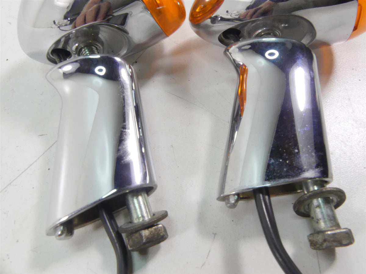 2005 Harley FXDWGI Dyna Wide Glide Rear Chrome Blinker Turn Signal Set 68972-00 {{ shop.shopifyCountryName }} - Mototech271