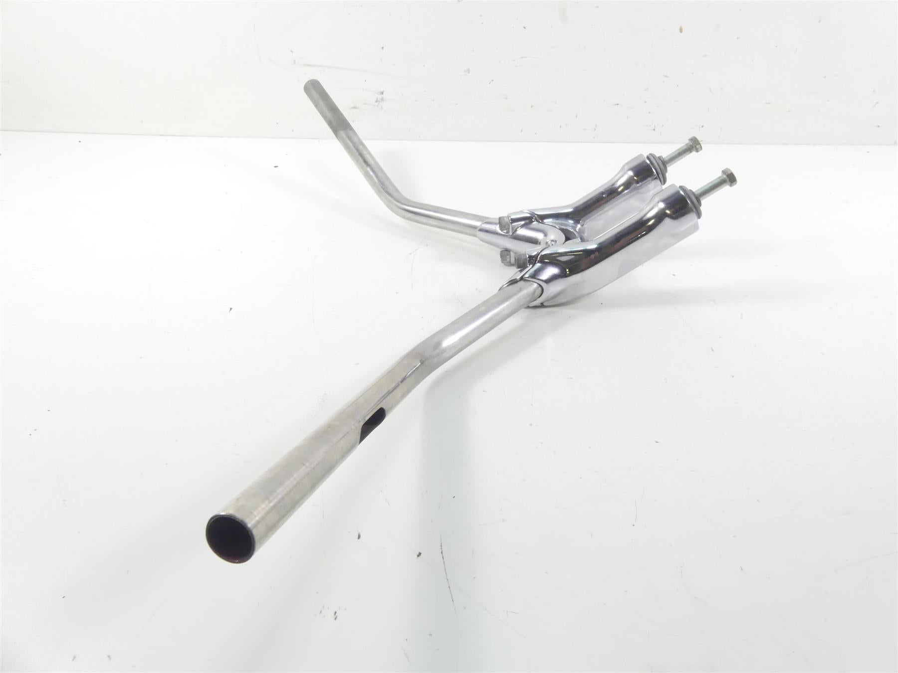 2008 Harley FXCWC Softail Rocker C Straight Handlebar & Riser Set 56407-08 {{ shop.shopifyCountryName }} - Mototech271