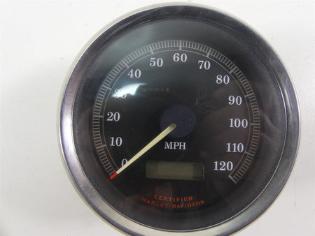 2003 Harley Dyna 100TH FXDL Low Rider Speedometer Gauge Instrument 18K 67025-99A {{ shop.shopifyCountryName }} - Mototech271