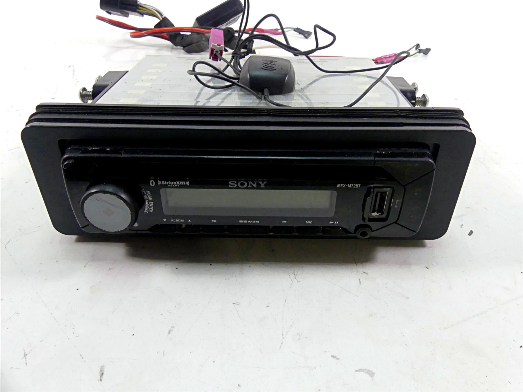 2006 Harley Touring FLHTCU SE E-Glide Sony Bluetooth Radio Speaker Amp MEX-M72BT {{ shop.shopifyCountryName }} - Mototech271