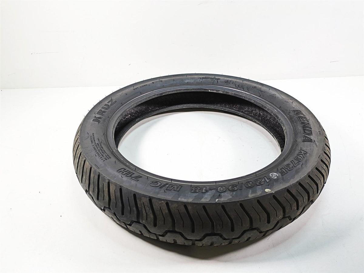 Used Motorcycle Front Tire Kenda Kruz K673F 120/90-18 DOT2922 106A2018 {{ shop.shopifyCountryName }} - Mototech271