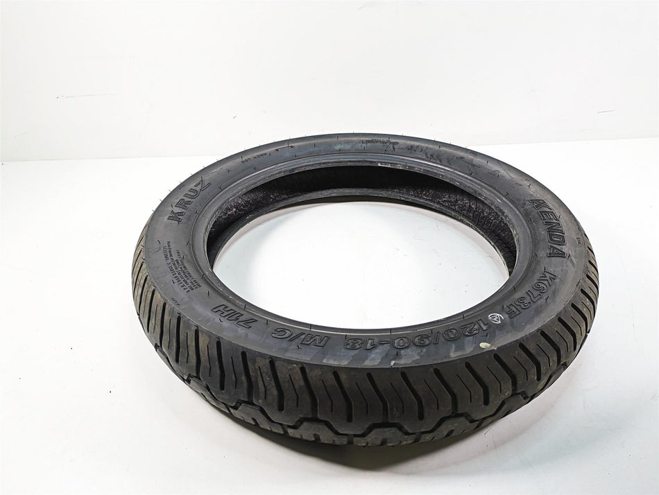 Used Motorcycle Front Tire Kenda Kruz K673F 120/90-18 DOT2922 106A2018 {{ shop.shopifyCountryName }} - Mototech271