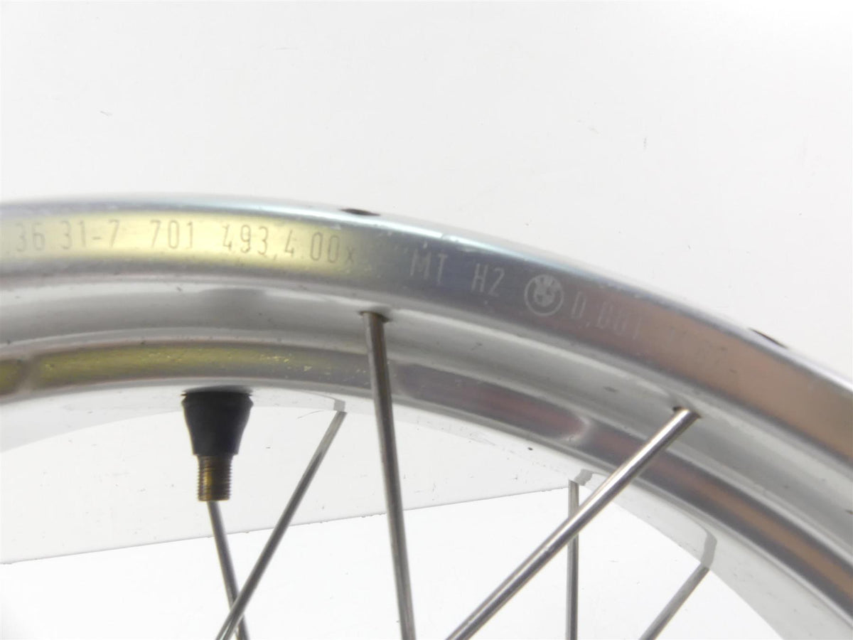 2008 BMW R1200GS K25 Rear 4x17 Silver Spoke Wheel Rim 36317710858 36317701493 {{ shop.shopifyCountryName }} - Mototech271