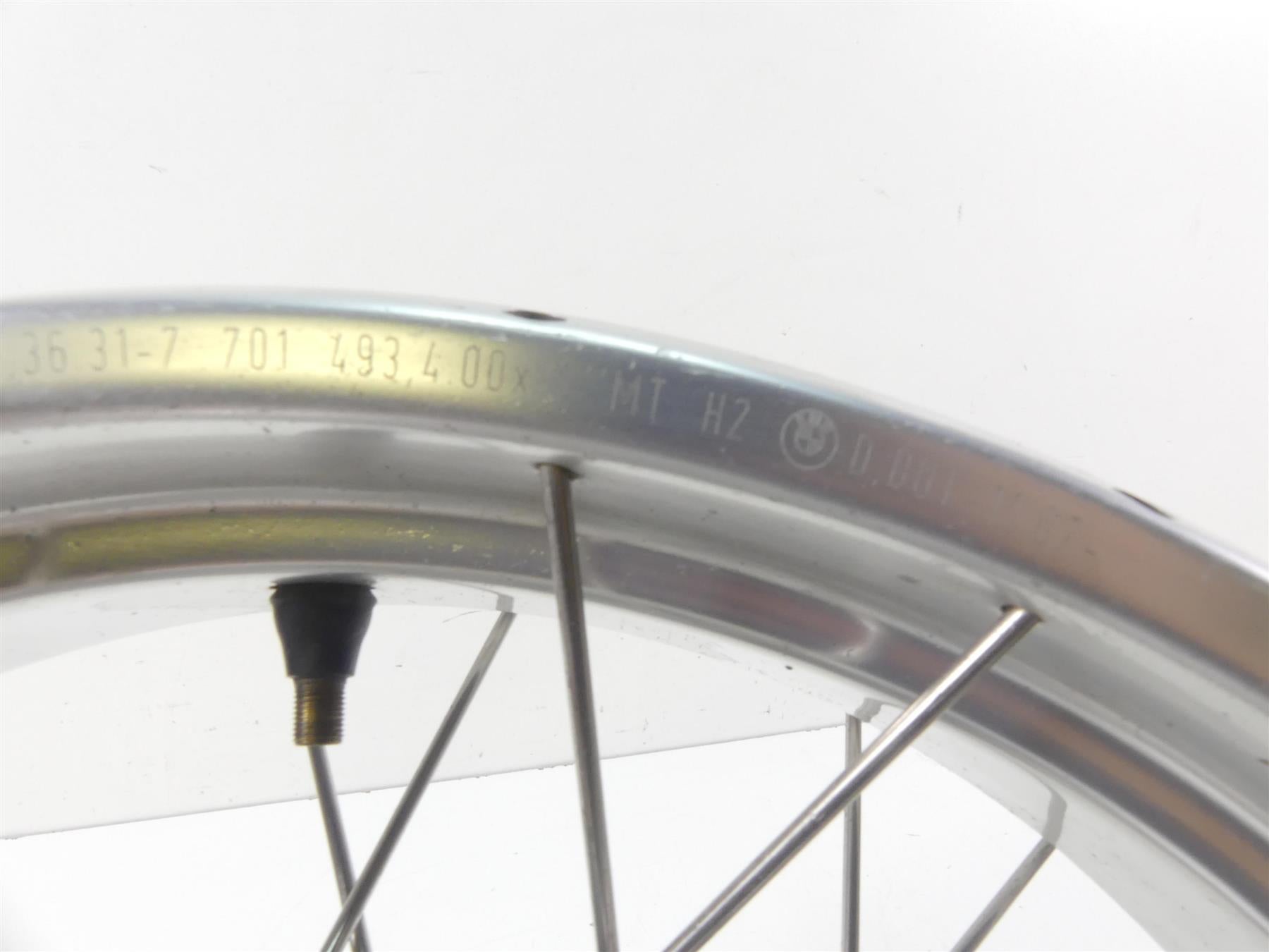 2008 BMW R1200GS K25 Rear 4x17 Silver Spoke Wheel Rim 36317710858 36317701493 {{ shop.shopifyCountryName }} - Mototech271