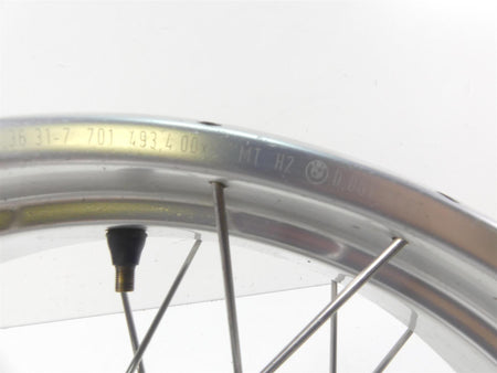 2008 BMW R1200GS K25 Rear 4x17 Silver Spoke Wheel Rim 36317710858 36317701493 {{ shop.shopifyCountryName }} - Mototech271