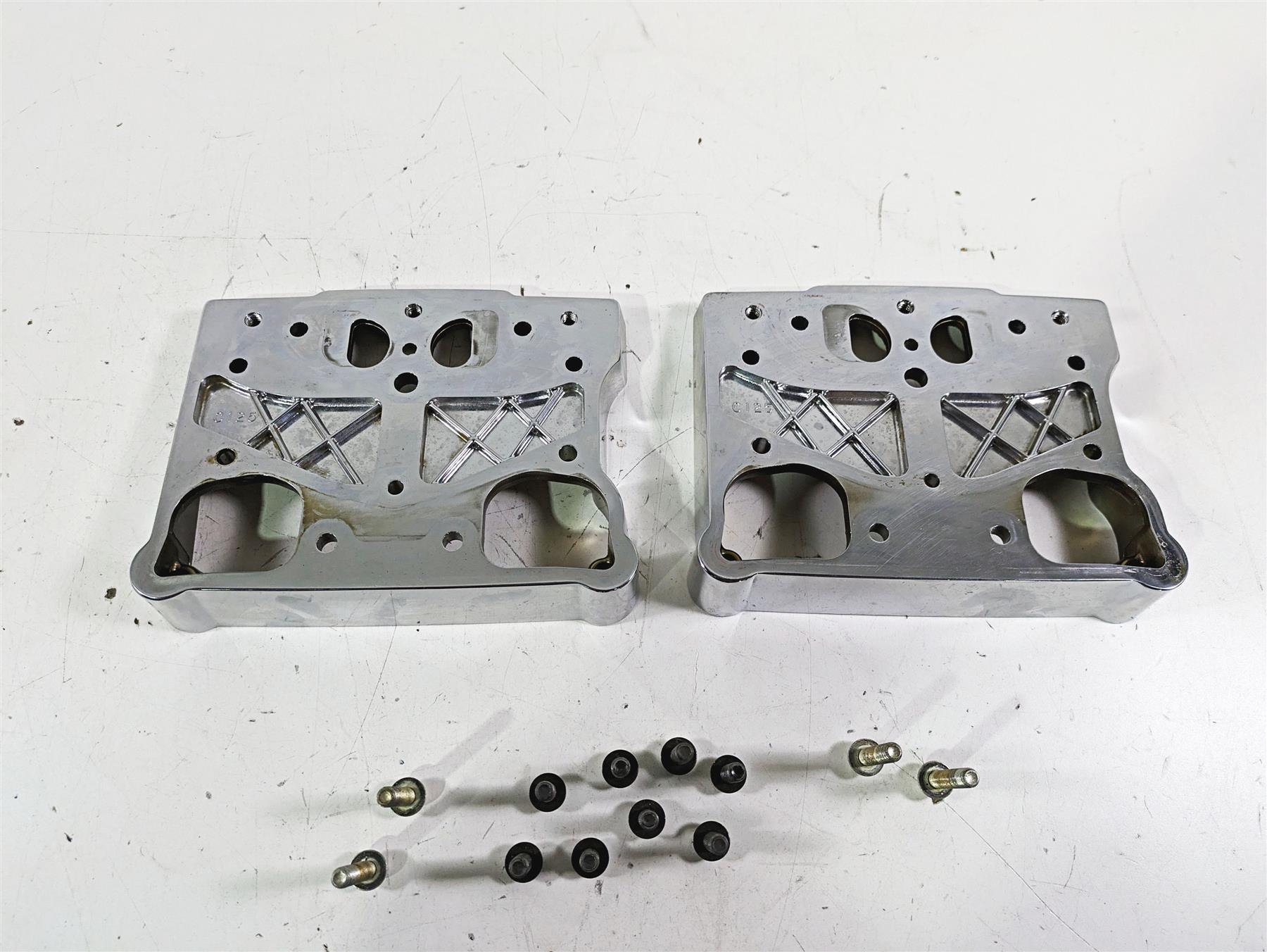 2015 Harley Touring FLHXS Street Glide Lower Rocker Box Housing Set 17573-99A {{ shop.shopifyCountryName }} - Mototech271