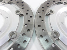 Load image into Gallery viewer, 2002 Honda VTX1800 C Front Brake Rotor Disc Set 45120-MCH-003 45220-MCH-003
