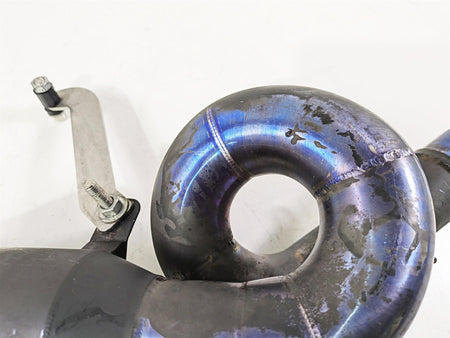 Motorcycle Used Aftermarket Loop Exhaust Mid Pipe Under Belly {{ shop.shopifyCountryName }} - Mototech271
