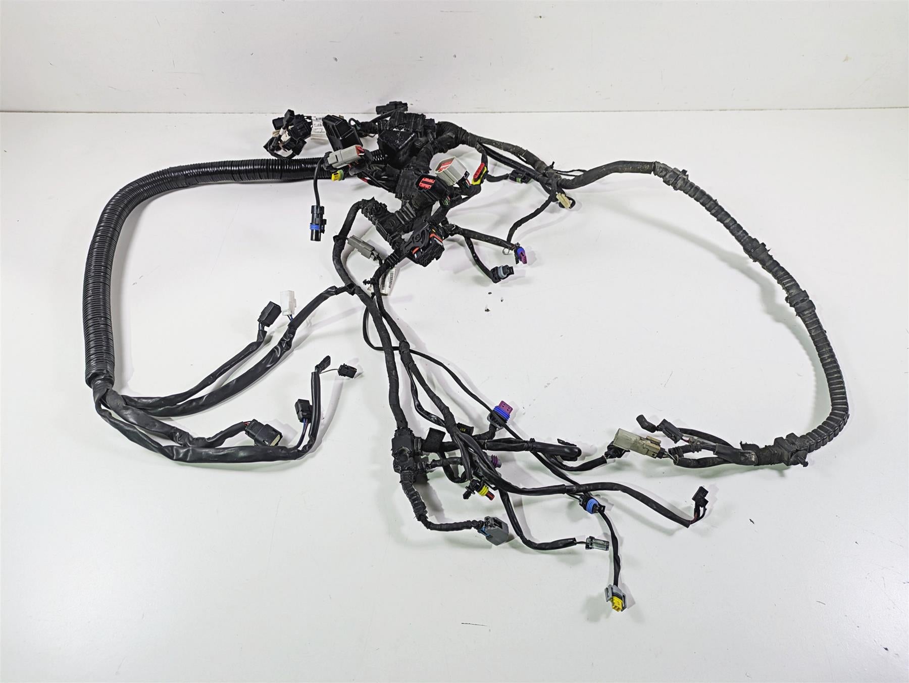 2014 Harley FXDF Dyna Fat Bob Wiring Harness Loom Non Abs 71075-12A 69200455
